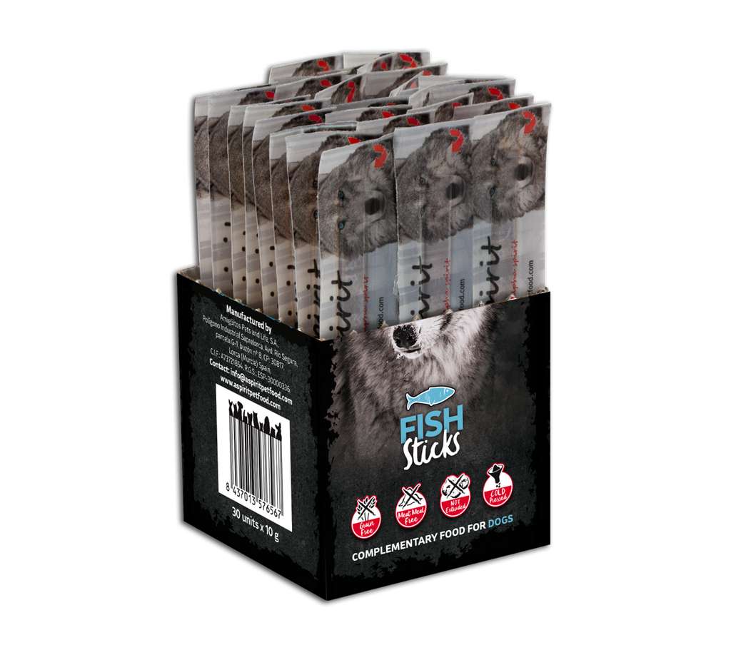 Alpha Spirit Fish Sticks (30X10G)
