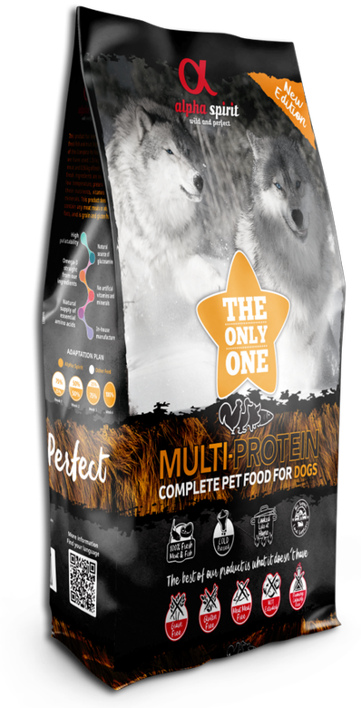 Alpha Spirit Aliments Complets The Only One Pour Chiens Multiprotéines