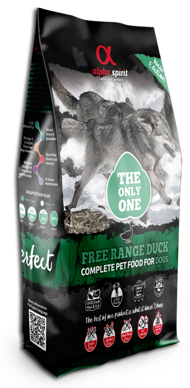 Alpha Spirit Aliments Complets The Only One Pour Chiens Canard