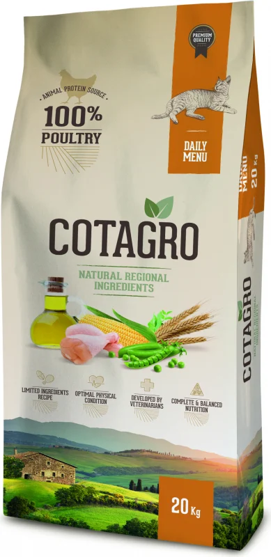 Ownat Cat Cotagro Daily Menu 20 Kg