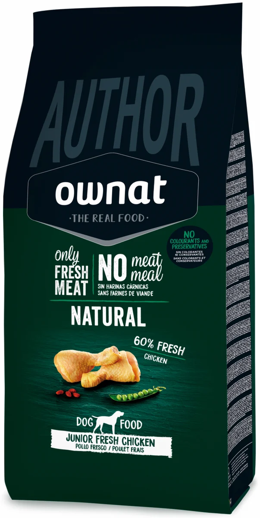 Ownat Dog Author Junior Fresh Chicken