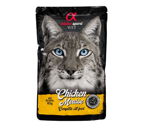 Alpha Spirit Cat Pouch Chicken Mousse 85g