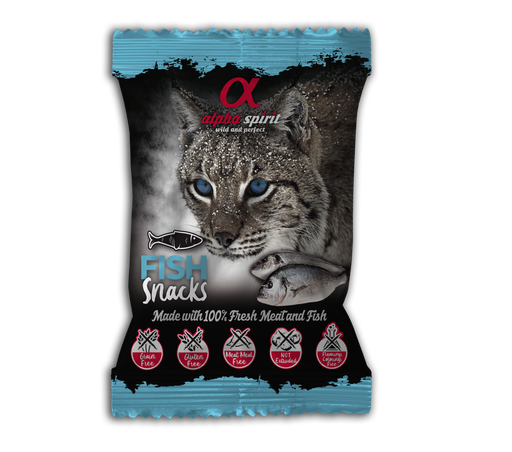 [8007350] Alpha Spirit Cat Fish Snacks 50G