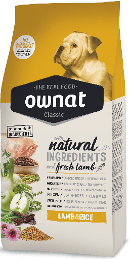 Ownat Dog Classic Lamb & Rice