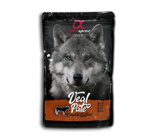 [5020011] Alpha Spirit Dog Veal Pouch 300G