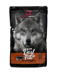 [5020007] Alpha spirit Dog veal pouch 100g