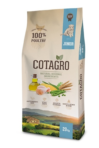[030637/130] Ownat Dog Cotagro Junior 20 Kg