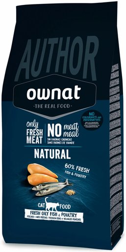 Ownat cat Author fresh oily fish & poultry
