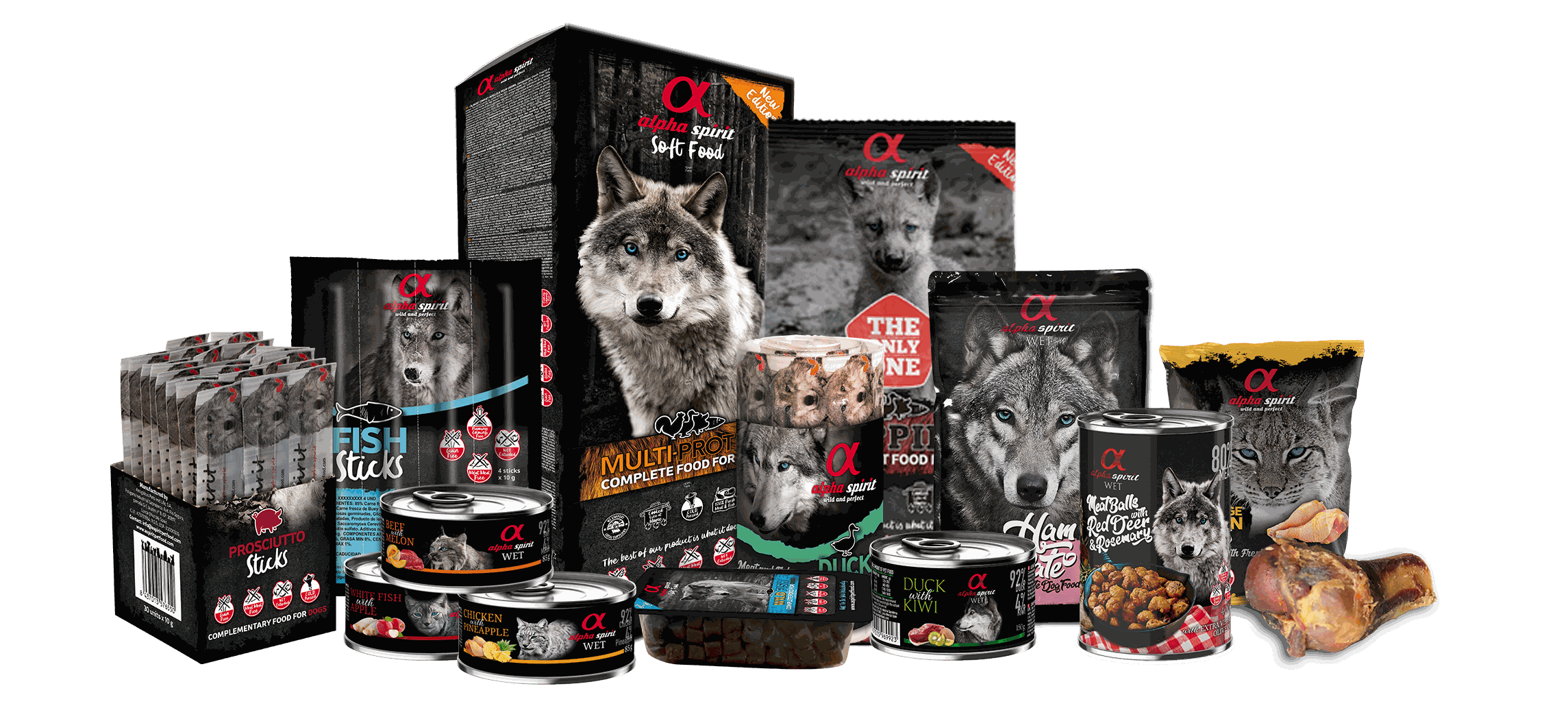 Alpha spirit deals dog food