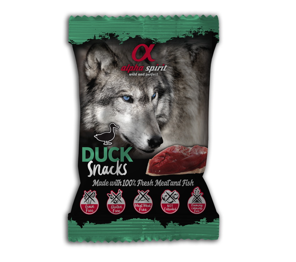 Alpha spirit Dog duck snacks 50g