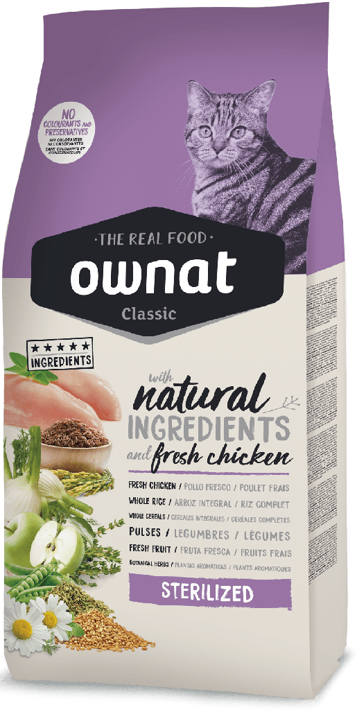 Ownat cat Classic sterilized
