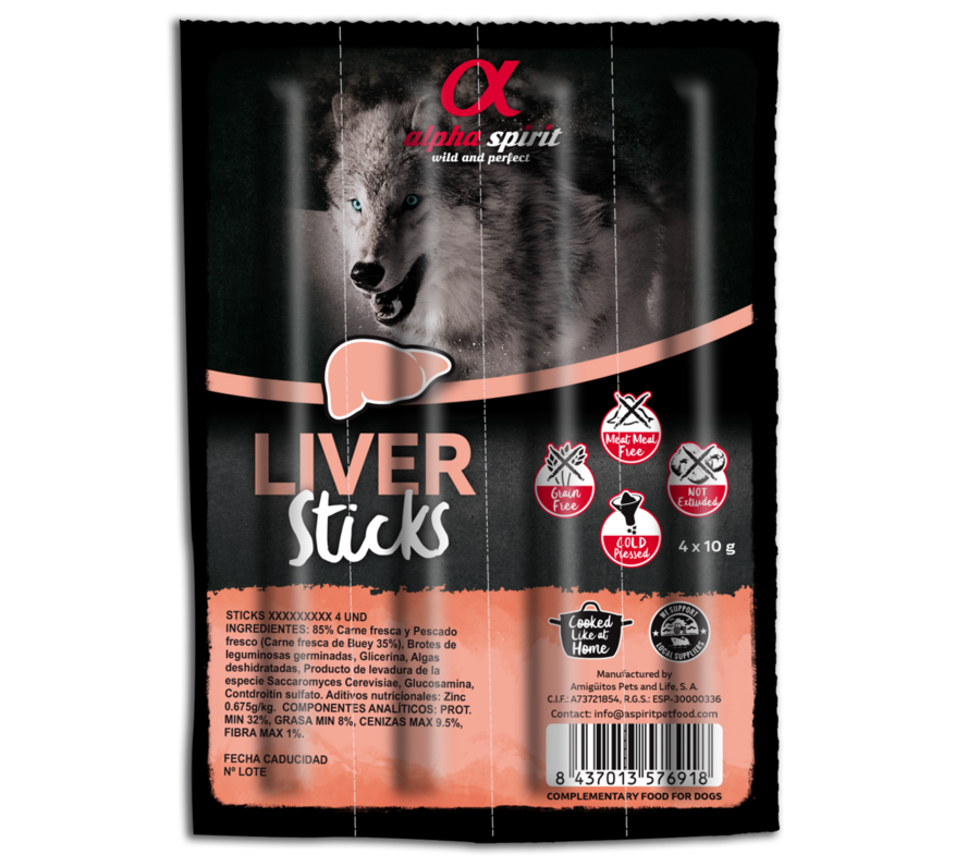 Alpha spirit Liver sticks (4 sticks x10g)