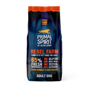 [PRIM0312/35] Alpha Spirit Primal Spirit Rebel Farm 65% (12kg)
