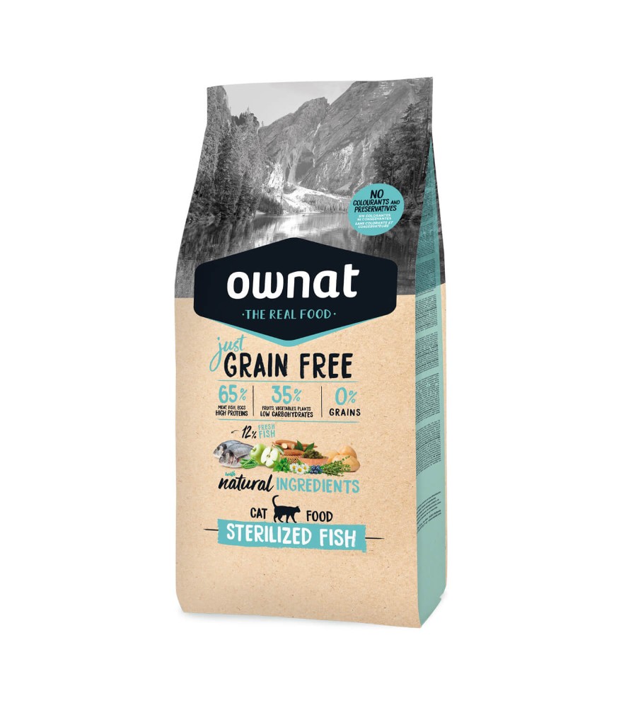 Ownat chat gf Just stérilisé poisson