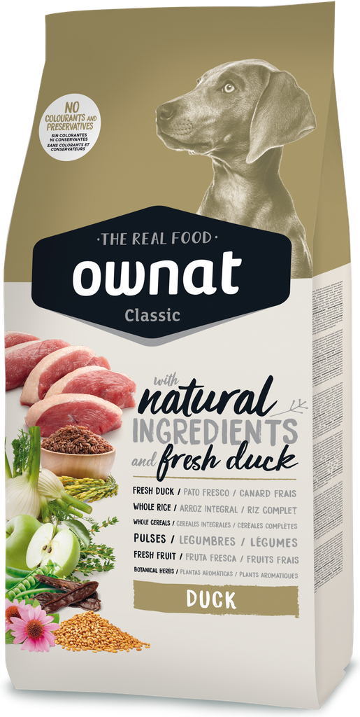 Ownat dog Classic duck Petfood.eu