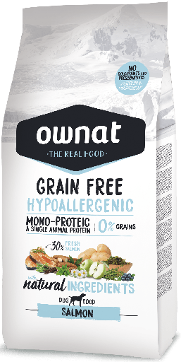 Ownat dog gf Care hypoallergenic salmon