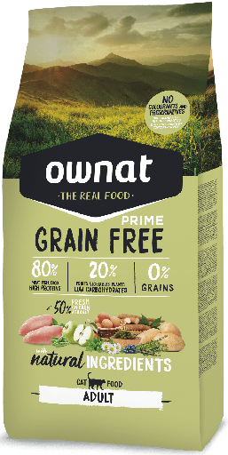 Ownat cat gf Prime adult chicken & turkey