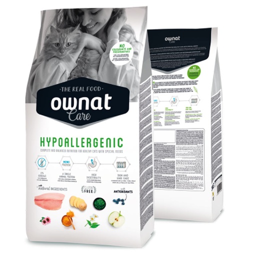 [31572] Ownat cat gf Care hypoallergenic 3kg