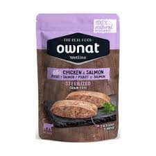 [57004] Ownat cat gf Wetline sterilized chicken & salmon 85g