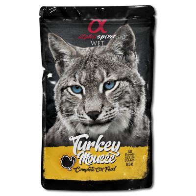 [5020001] Alpha Spirit Cat Turkey Mousse 85G