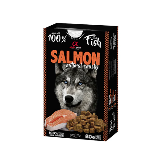 [ALPHD110000945] Alpha Spirit Naturals dogs Salmon 80g