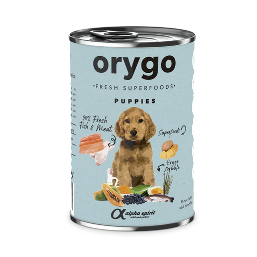 [ORYGD060030012] Alpha Spirit Can Wet Food Orygo Puppies 400Gr 