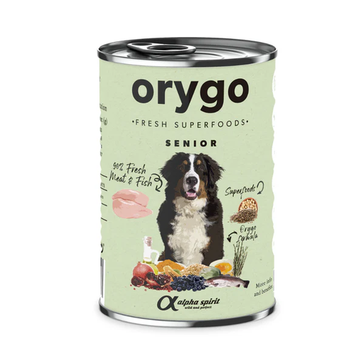 [ORYGD060510012] Alpha Spirit Can Wet Food Orygo Senior 400Gr  