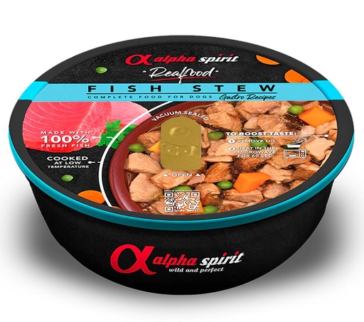 [ALPHD060601350] Alpha Spirit Dog Real Food fish tuna 280 g